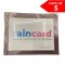 Pocket Poncho Rain Cards Pack of 5 Emergency Disposable For Your Wallet