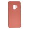 Case For Samsung S9 in Pink Smooth Liquid Silicone