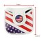 PU Leather USA Flag Golf Square Mallet Putter Club Cover Headcover