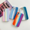 Case For iPhone 12 Mini Rainbow Blue Whale Liquid Silicone Cover