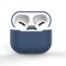 Case For Apple Airpod 3 Silicone Cover Skin in Blue Earphone Charger UK