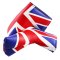 UK Flag PU Leather Putter Head Cover Protector