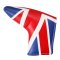 UK Flag PU Leather Putter Head Cover Protector