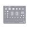 Reballing Stencil For iPhone X-14 BGA CPU IC Qianli 6 Piece Set Bumblebee