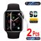 Hydrogel Screen Protector For Apple Watch Series 9 8 7 6 SE 5 4 Ultra 2Pcs Full